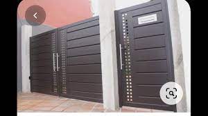 Porton semi ciego de punta diamante $ 28.990. Los Mejores Disenos De Portones De Metal Youtube