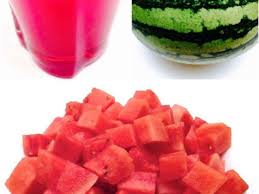 Les pastèques font leur apparition sur les étals et quoi de mieux qu'un bon jus de pastèque à la pour cette recette j'ai allongé le jus en y ajoutant du jus de citron vert ainsi que du jus de pomme, je. Les Meilleures Recettes De Pasteque Et Melon D Eau