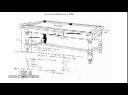 Billiards Table Dimensions Pool Table Sizes Pool Table Diy Pool Table