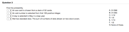 In many countries of the world, however, it is used alongside other traditional, often older, standard packs with different suit symbols and pack sizes. Solved Question 3 Find The Probability An Ace Card Is Ch Chegg Com