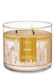 Winter 3 Wick Candle Bath Body Works Winter Candle Candles 3 Wick Candles