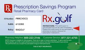 It's simple and it's free to receive your rx drug discount card. Rx Golf Launches Prescription Discount Program The Golf Wire