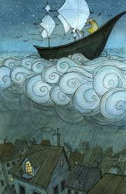 Sky Sailing Shower Curtain For Sale By Eliza Wheeler Illustration Art Artwork Art