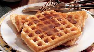 Orange Waffles With Maple Orange Syrup Recipe Orange Waffle Recipe Waffles Recipes