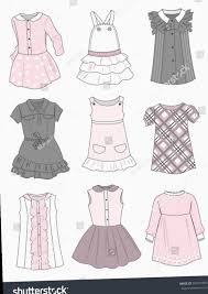 The best, and most creative drawing games are right here, on ggg! 8 Drawing Of Girls In Dresses Clothes Little Girl Fashion Kids Dress Kids Garments