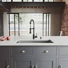 A wide variety of bathroom kitchen sink options are available to you, such as modern, traditional, and farmhouse. Vigo All In One 32 Ludlow Stainless Steel Undermount Kitchen Sink Set With Edison Faucet In Matte Black Grid Strainer And Soap Dispenser