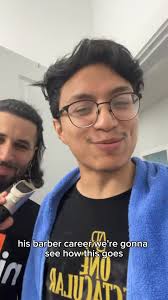 I let my roommate give me a haircut. He never given a haircut before. 😂