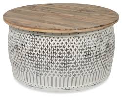 Check spelling or type a new query. Distressed Wood And Iron Round Coffee Table Vintage April Oak