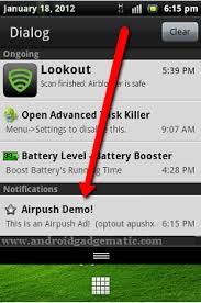 Addons detector is a little different than airpush detector. Remove Android Phone S Notification Area Ads Quickly Airpush