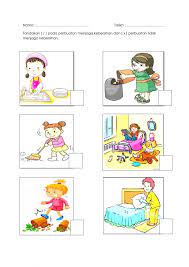 Check spelling or type a new query. Kebersihan Tempat Tinggal Worksheet