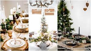 These christmas dinner table decorations are simple, stunning, and seasonal. 20 Wonderful Christmas Dinner Table Settings For Merry Holidays Homesthetics Inspiring Ideas For Your Home