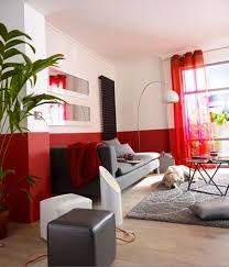 Peinture Salon Blanc Et Rouge Canape Gris Deco Canape Blanc Salle De Sejour Idee Couleur Salon