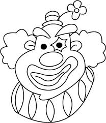 En voilà un joli coloriage de carnaval à imprimer gratuitement. Coloriage Le Cirque Clown 09 10 Doigts