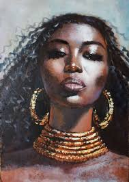 African Wall Art in Art Paintings for sale