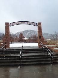 The university of colorado boulder campus on a snowy winter day: University Of Colorado Boulder Farrand Field In Winter Onedublin Org