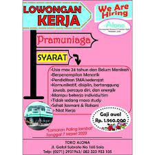 We did not find results for: Lowongan Kerja Pramuniaga Toko Alona Di Solo Info Loker Solo