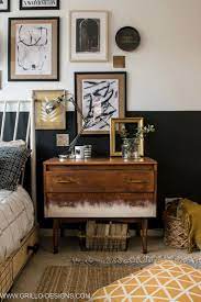 Eclectic Modern Vintage Style Bedroom Makeover Grillo Designs Www Grillo Designs Com Modernhom Small Bedroom Makeover Vintage Bedroom Styles Bedroom Vintage
