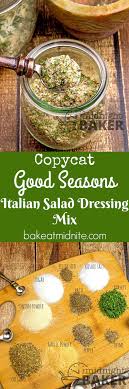 A Copycat Of Good Seasons Italian Dressing Mix That S Inexpensive To Make You Won T Buy It Again Homemade Spices Spice Recipes Italian Dressing Mix