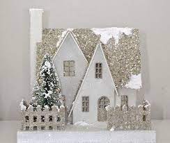 image result for free template putz house glitter houses putz houses christmas village houses