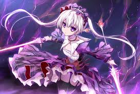 Cute Anime Girl Uhd Wallpaper 0660 Anime girls, original characters, women, red eyes, covered face. cute anime girl uhd wallpaper 0660