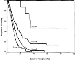 a multivariate analysis of 416 patients with glioblastoma