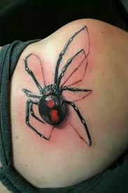 Their scientific name is latrodectus mactans, and they share the latrodectus name with several similar spiders (sometimes called widow spiders). Black Widow Tattoo Black Widow Tattoo 3d Tattoos Tattoos