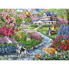 Fast & free shipping on many items! Spring Gardens 1000 Piece Jigsaw Puzzle Bits And Pieces