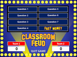 Family Feud Powerpoint Game Template Teacher Classroom Teaching School Technology
