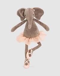 Jellycat Dancing Darcey Elephant In 2021 Elephant Stuffed Animal Dancing Cat Jellycat