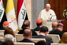 Pope francis appoints 'ecclesiastical assistant' for vatican communications. Pope Francis Calls For End To Violence In First Iraq Address Religion News Al Jazeera