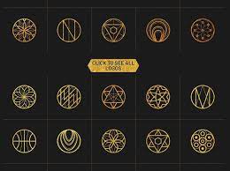 Free Black Magic Logo Set 25 Logo Set Mockup Free Psd Logo Design Mockup