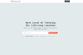 Screenshot of Tutor AI