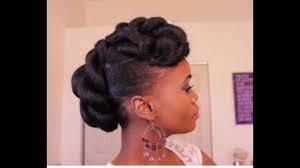 You can also try these braiding updos to be the ruler of the beauty world. Bridal Faux Updo With Braidng Hair On Ethnic Hair Youtube