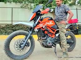 Ktm duke 390 forum since 2013 a forum community dedicated to ktm 390 duke motorcycle owners and enthusiasts. Ktm Duke 390 Modified Into An Off Road Bike By Owner For Rs 1 5 L