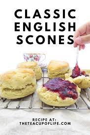 The Most Perfect Treat For Afternoon Tea Are Classic English Scones These Scones Are Soft Lig In 2021 English Scones Scones And Jam Traditional English Scones Recipe
