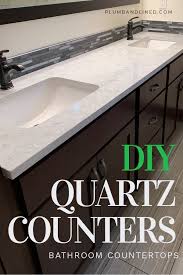 See more ideas about bathroom decor, bathroom countertop storage, countertop storage. Diy Quartz Counters Countertops Budget Friendly Decor Quartz Countertops
