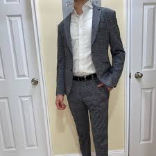 Sizees.com zara size chart cm / in womens mens childrens! Zara Suits Blazers Mens Slim Fit Zara Suit Gray Plaid Size 38 Poshmark