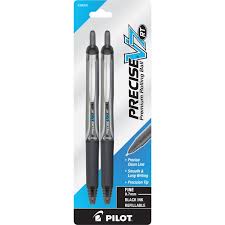 Maybe you would like to learn more about one of these? Pilot Precise V7 Rt Pens Fine Point Black Ink 2 Count 20882653 Walmart Com Walmart Com