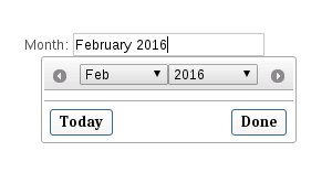 Jquery Ui Datepicker To Show Month Year Only Stack Overflow