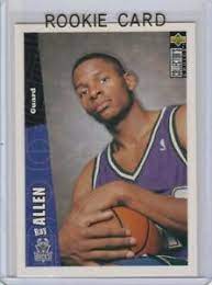 Ray allen rookie card upper deck. Ray Allen Rookie Card 1996 97 Upper Deck Collector S Choice Basketball Bucks Rc Ebay