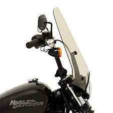 Rio Grande Sportshield For 2018 2021 Fxbb Softail Street Bob Street Bob Softail Black Smoke