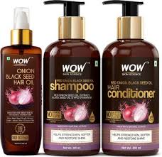 'it acts as a protectant, so when you are running your hands through your hair they glide more, and works well if you're using a hot tool. Wow Skin Science Red Onion Black Seed Oil Ultimate Hair Care Kit Shampoo Hair Conditioner Hair Oil Price In India Buy Wow Skin Science Red Onion Black Seed Oil