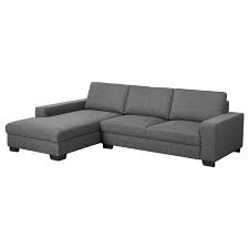 Practical, converts easily to a full size bed. Sorvallen 3er Sofa Mit Recamiere Links Lejde Dunkelgrau Ikea Deutschland
