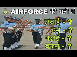 Indian Air Force Height And Weight Chart For Females