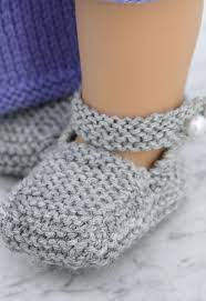 Knit the ankle section of the mary jane knitted baby shoes. Doll Knitting Patterns For American Girl Doll Doll Shoe Patterns Knitting Dolls Clothes Knitted Doll Patterns
