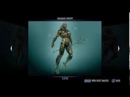 Back on justice league when i was working in the costume department under costume designer michael wilkinson.he had me realize and explore aquaman from a sketch that he did himself with the concept artist/illustrator/creature designer. Aquaman All Concept Art And Costumes Youtube