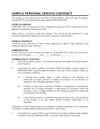 Service Contract Sample Personal Service Contract Proposal With Regard To Sales Business Propos Business Proposal Template Contract Template Proposal Templates