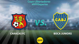01:30 , thursday , mar 18. Boca Juniors 1 1 Caracas Fc Resumen Resultado Y Goles Del Partido Por El Grupo H De La Copa Libertadores Rpp Noticias