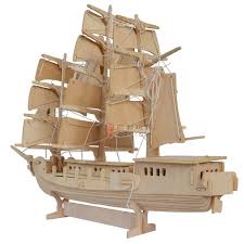 3d Model Ship Jigsaw Woodcraft Kits Realistic Wooden Toy New Year Present Gift Wood Crafts Wooden Toys Model Ships