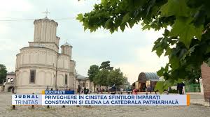 Sfinții împărați constantin și elena este o sărbătoare în calendarul bizantin (folosit de bisericile ortodoxe și de bisericile unite cu roma), fixată pe data de 21 mai. Priveghere In Cinstea SfinÈ›ilor ImpÄƒraÈ›i Constantin È™i Elena La Catedrala PatriarhalÄƒ Trinitas Tv